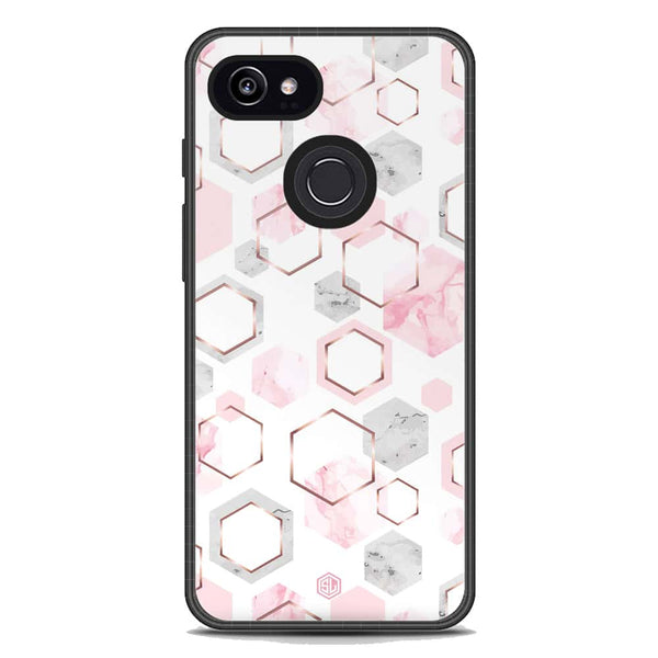 Stylish Marble Series Soft Phone Case - Metal Case - Design 4 - Google Pixel 3