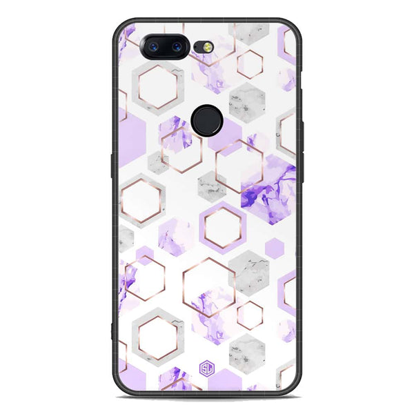 Stylish Marble Series Soft Phone Case - Premium Glass Case - Design 5 - OnePlus 5T