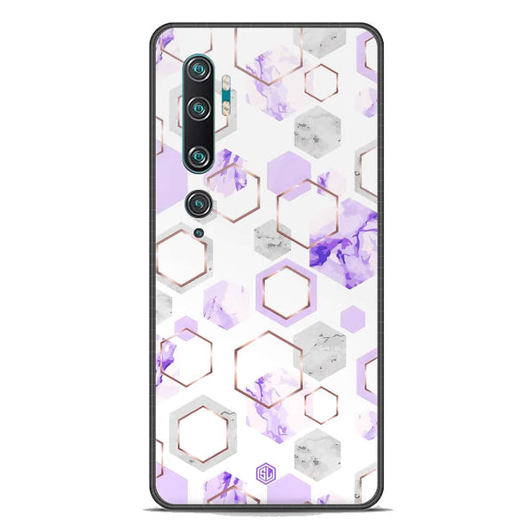 Stylish Marble Series Soft Phone Case - Premium Glass Case - Design 5 - Xiaomi Mi Note 10 Pro