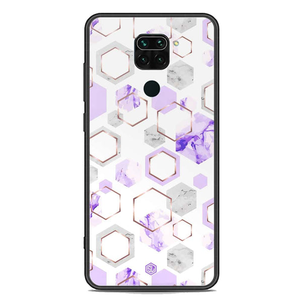 Stylish Marble Series Soft Phone Case - Premium Glass Case - Design 5 - Xiaomi Redmi 10X 4G