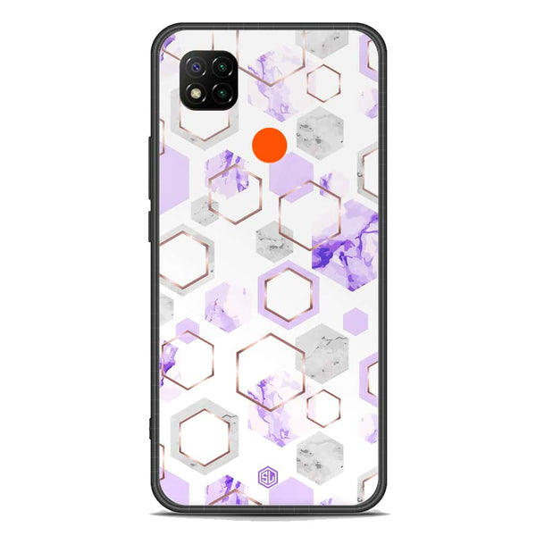 Stylish Marble Series Soft Phone Case - Premium Glass Case - Design 5 - Xiaomi Redmi 10A