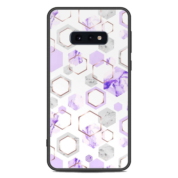 Stylish Marble Series Soft Phone Case - Premium Glass Case - Design 5 - Samsung Galaxy S10e