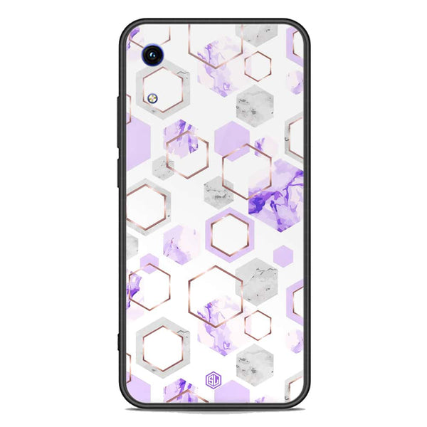 Stylish Marble Series Soft Phone Case - Premium Glass Case - Design 5 - Huawei Y6s 2019